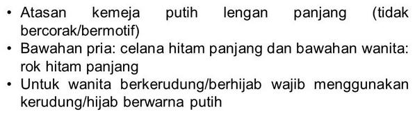 TIPSTAN13's tweet photo. Ketentuan berpakaian pada acara Induction Program dapat dilihat di gambar berikut: #PR12 http://t.co/QcXXYkpn2J