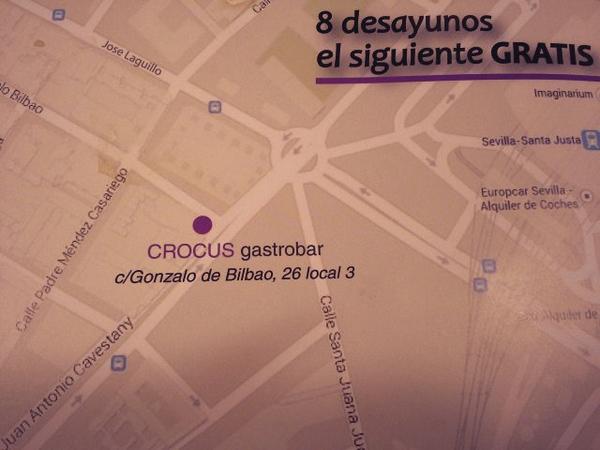crocusgastrobar's tweet photo. A partir del lunes nueva promoción en desayunos @tapasporsevilla @SevillaTapas @SevillaOcio @sevillaciudad http://t.co/cuDefTi5uR