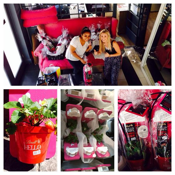 Busy morning putting together these yummy @LindtSA media drops - don't they look delicious? #LindtHelloStrawberry