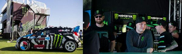 MonsterEnergyES's tweet photo. Estás ya en la @GymkhanaGRID? No os perdáis la signing session en la #MonsterArea a partir de las 15:00 #GymkhanaGRiD http://t.co/GUjg4cTdYe