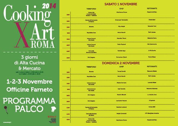 SLOinITA's tweet photo. Invitiamo a gustare le specialità slovene al Cooking Art Roma - 3 giorni di alta cucina e mercato, Officine Farneto http://t.co/mUVZwzPnrJ