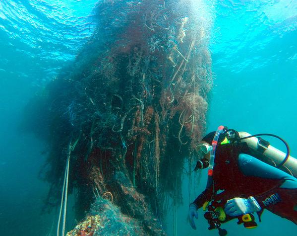 NOAA on X: Our ocean is hauntedby ghost fishing. Find out what