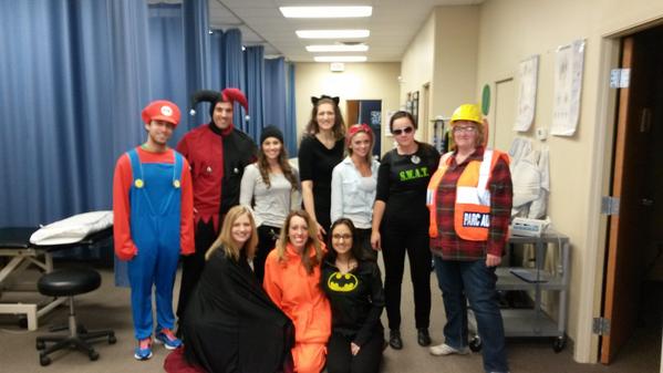 BOTPhysio's tweet photo. Happy Halloween from your friends at Back on Track Carleton Place! #HappyHalloween http://t.co/BFoksbVCit
