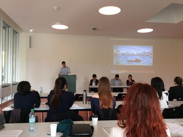 David Amelang comparing playgoing in early modern London and Madrid <a href="/teemeconference/">TEEMEconference2014</a>
