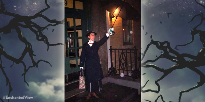 TheView's tweet photo. Just a spoonful of sugar! Thanks for sending us your costume, @BwayFlyers! #HappyHalloween #EnchantedView http://t.co/ROS7Sf3qL9