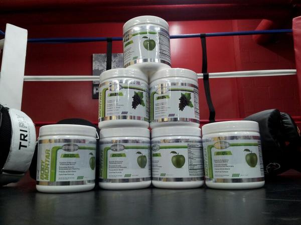 PDXBoxing's tweet image. Big thanks to the guys at Advanced Muscle Science!!! They sent me the new body mortar in green apple &amp;amp; grape!!!