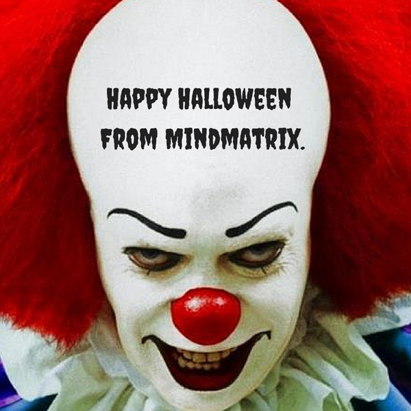 SMaShCode's tweet photo. Happy Halloween from Mindmatrix. http://t.co/gii3v5W6jF