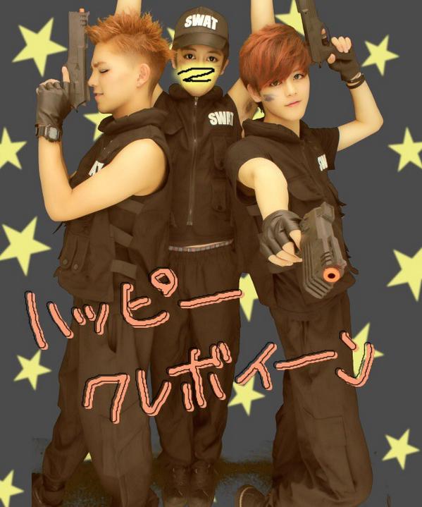 A Rik ｴｰﾘｯｸ ﾌｸﾁｼｮｳ ハッピーハロウィーン 北谷にいった 今年は毎年以上に 人が多くてびっくりした ﾟdﾟ Swat おかしもらえたし 警察もできたし くれぼで揃えれたし 満足なハロウィンでした Http T Co Iaric4uqzx