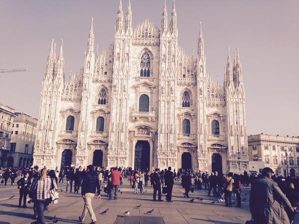 Today my work sent me to Milan. The gelato and pizza was pretty good, oh and the Duomo! #companyexpenses #Italy