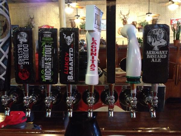 Many bars claim a good craft beer selection, but most don't have the Stones to back it up <a href="/StoneBrewingCo/">Stone Brewing</a>