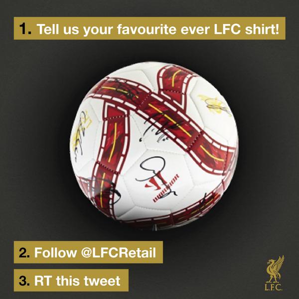 LFCRetail's tweet photo. Be in with a chance of winning this signed 14/15 #LFC ball, it’s really easy! Ends Sunday. http://t.co/5XkR2wu0Wm http://t.co/s50OfbCvTo
