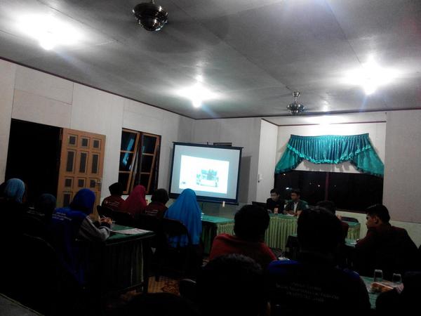 Now, Musyawarah DEW 1 FULDFK, presentasi dari Humas-IT