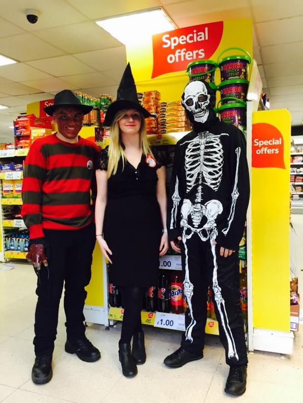 The graveyard shift has arrived #Halloween