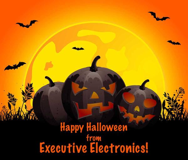 eesecurity's tweet image. Happy Halloween from Executive Electronics!