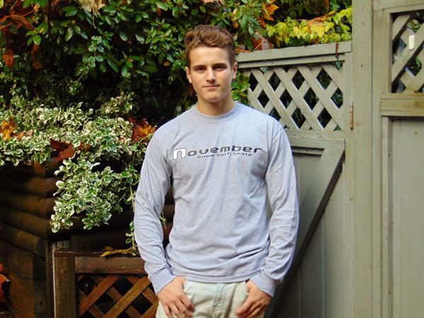 Novemberapparel's tweet image. Guyz and Galz long sleeve t's.  Available at the finest retailers world wide and on-line at novemberapparel.com.