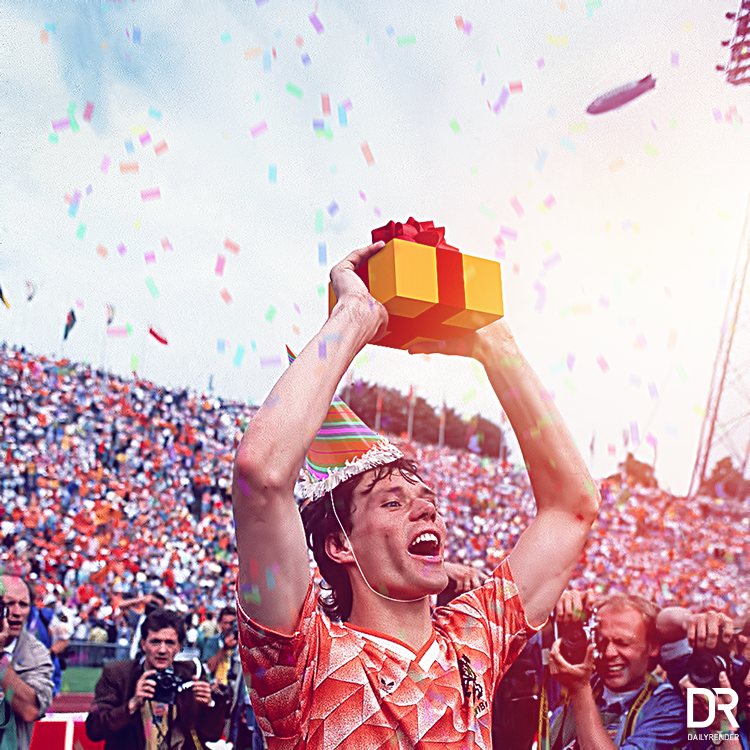 Happy 50th Birthday to the legendary Marco Van Basten!  
