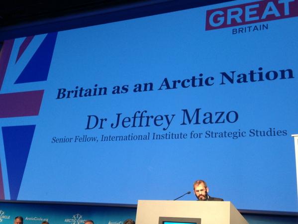 Britain as an Arctic nation, great contribution from Dr Mazo @ #arcticcircle2014 on historical evidence