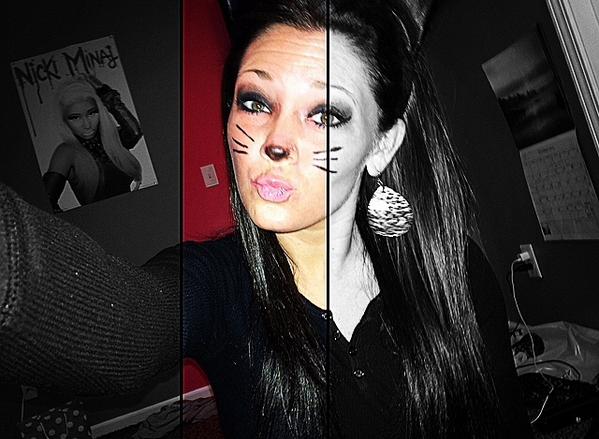 IndianaDimes's tweet photo. “@ashrphill94: Happy Halloween • time for work 😽🎃👻 http://t.co/FZwdFyhfHf” Ashley Phillips is quite a babe!! #AbsoluteDime #BabesOfIndiana