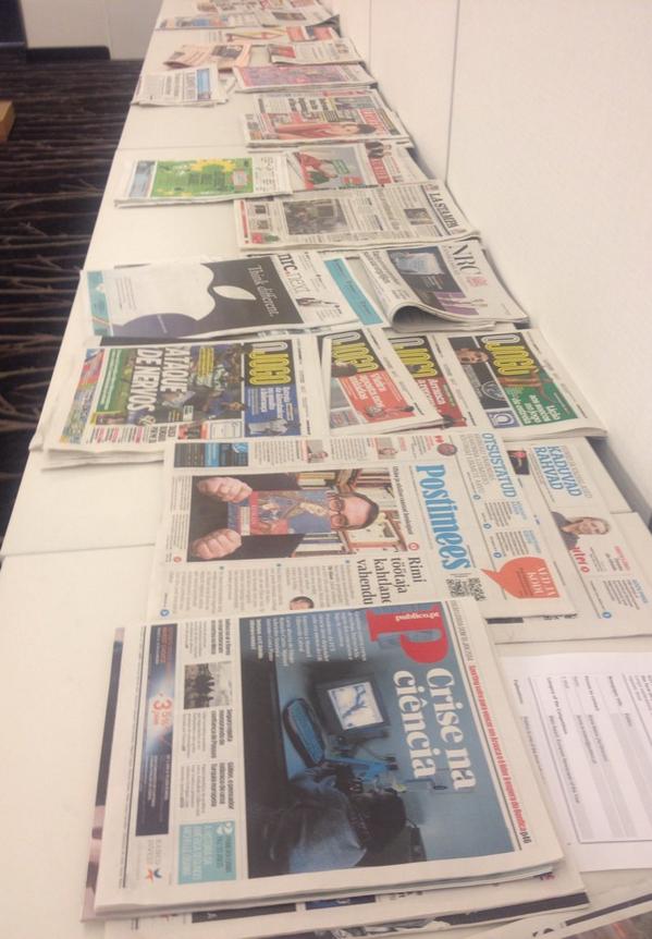 AnMilz's tweet photo. jurysitzung European Newspaper Award #ena14 http://t.co/478OMEK7ZK