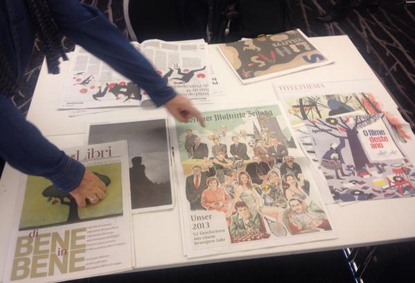 AnMilz's tweet photo. jurysitzung European Newspaper Award #ena14 http://t.co/478OMEK7ZK