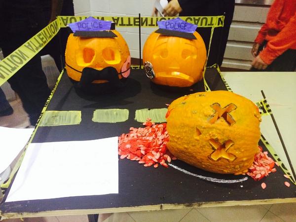jgzyx's tweet image. Our classes pumpkins #2op