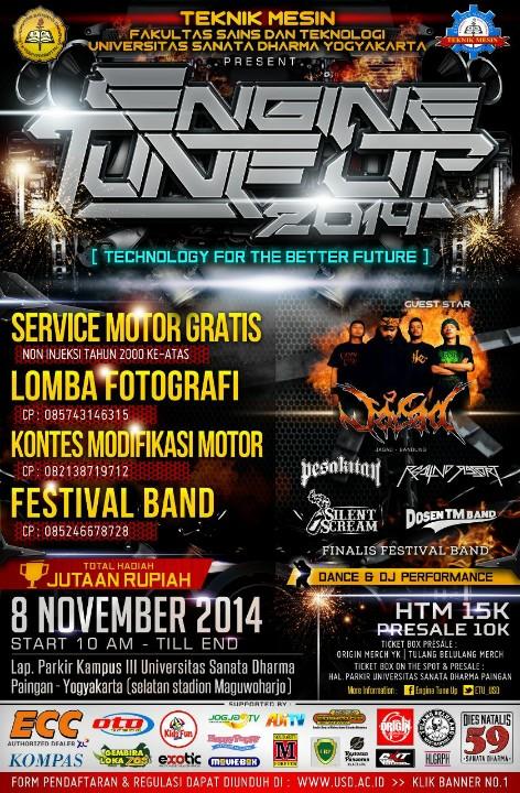 Engine Tune Up 14|8/11/2014 at Kampus 3 Sadhar Paingan GS: <a href="/Jasad_bdm/">JASAD OFFICIAL</a> <a href="/pesakitanmtl/">PESAKITAN</a> <a href="/silentscreammtl/">SILENT SCREAM</a> cc: <a href="/Jogja24Jam/">Jogja24Jam</a>