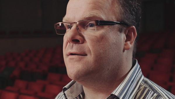 Interview met dirigent Joost Smeets voor een promotievideo.