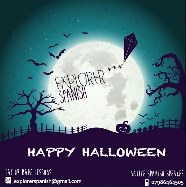 ExplorerSpanish's tweet image. #HappyHalloween #calabaza means #pumpkin in #spanish or #español