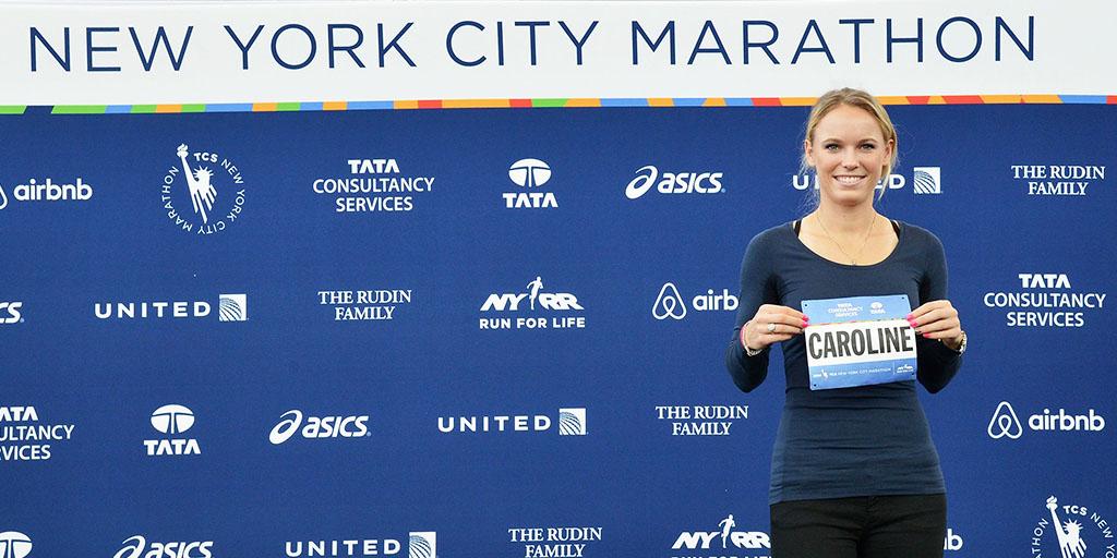 Caroline Wozniacki New York City Marathon Team USA