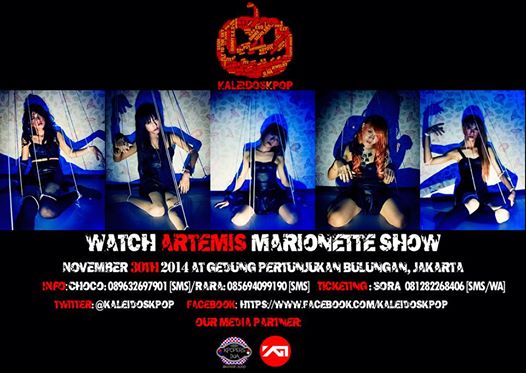MEREKA BUKAN HANYA AKAN MENATAP TAPI AKAN BERADA DITENGAH PESTA KALIAN!! Marionette <a href="/DC_Artemis/">Artemis Official</a> siap menemani kalian