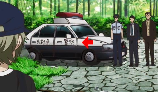 アニメの作画崩壊まとめ 長野県 警察 パトカーの文字手書きかよｗｗｗ 極黒のブリュンヒルデ T Co Dkrixhmwqp