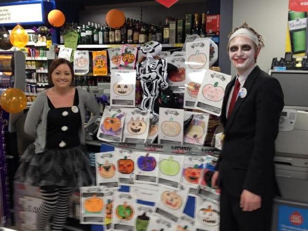 Fun times at our store <a href="/mazieblake12345/">Richard Wilkinson</a> <a href="/stoppy79/">Tony stopforth</a> <a href="/ClareFeurtado/">Clare Feurtado</a> #halloween