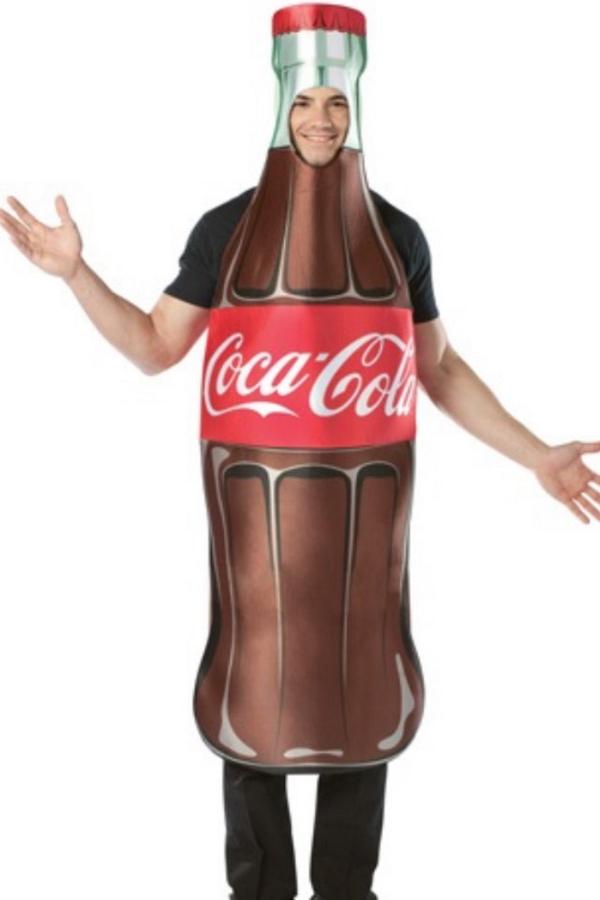 SoberMatthews's tweet photo. My costume for tonight... I'm like a coke anyway; sweet and irresistible to the ladies. #nobeerhalloween #i'mthetreat http://t.co/TntOGlUiUO