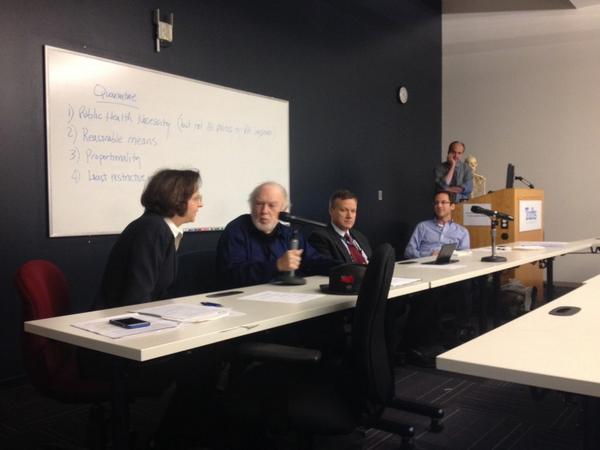 xtina_weed's tweet photo. Discussing ethics of mandatory quarantines for returned healthcare workers from #Ebola regions @TuftsMedSchool http://t.co/oX7fUailxd