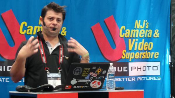 UniquePhoto's tweet image. #UPPE2014 @JoaoCarlosphoto shares his expertise once again. He'll be at our booth once again tomorrow at 2:15.