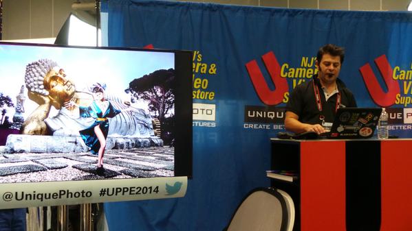 UniquePhoto's tweet image. #UPPE2014 @JoaoCarlosphoto shares his expertise once again. He'll be at our booth once again tomorrow at 2:15.
