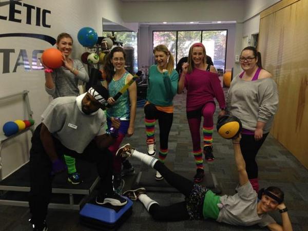 AASportsPT's tweet photo. Happy Halloween from your friends at Athletic Advantage! #GainTheAdvantage #80sAerobicsParty http://t.co/I0h75Yu0bL