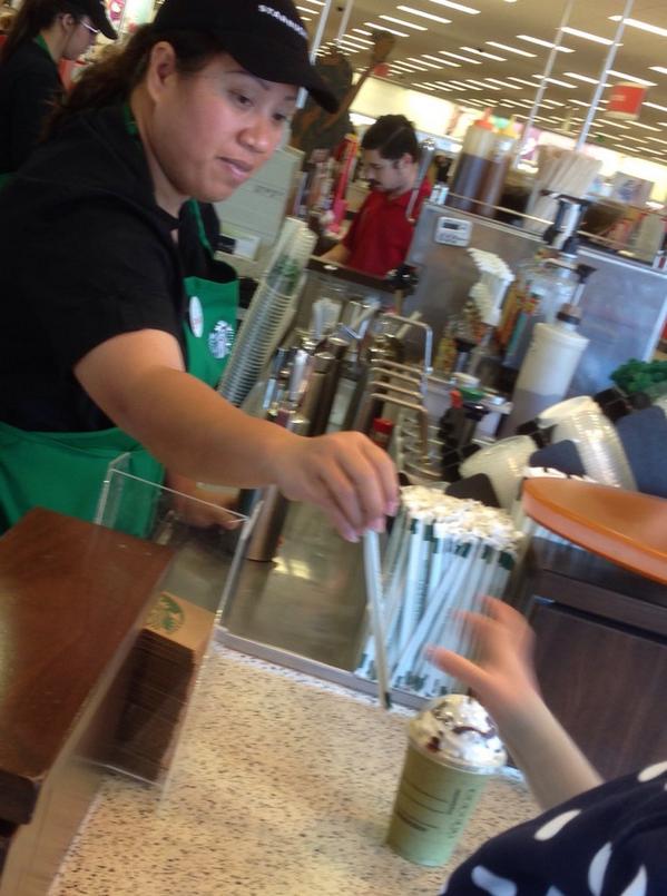 peterloibner's tweet photo. Franken Frappuccino at Target in Rogers, AR. Happy Halloween! #gp180 http://t.co/Cc6yy42Tbu