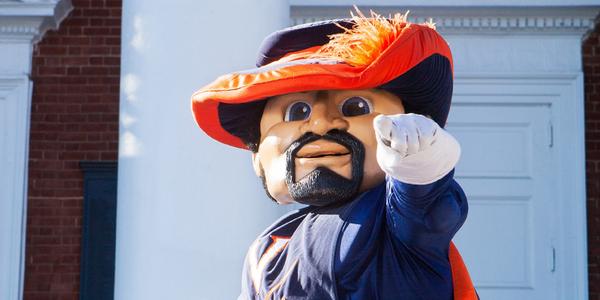 Take this <a href="/nytimes/">The New York Times</a> pop quiz on college mascots. We expect you'll get this guy's name right.