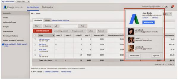 MartinSova's tweet photo. Konečně se dá spravovat více Adwords účtů v jednom prohlížeči http://t.co/i0qmxckTJn http://t.co/BnyAKOR3xa