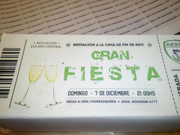 EXASanCristobal's tweet photo. Se viene con todo!!! RT si asistiras a la mejor fiesta del año.. http://t.co/AnqCg8rkYA