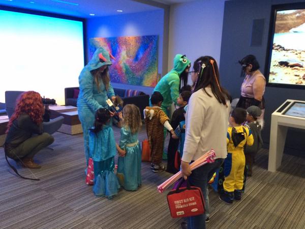 Rukus01's tweet photo. Treats for future ATB'ers at ATB Place #ATBHalloween http://t.co/kVZxwJJOUk