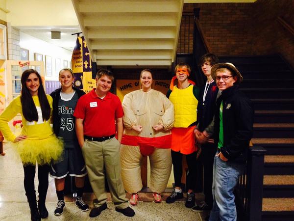 RivetHighSchool's tweet photo. Halloween fun http://t.co/G5jKVs6pIw