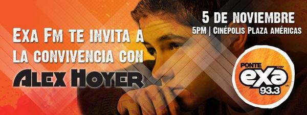 chaparrolamejor's tweet photo. @martinfabianr ya listos... Nos vemos el 5 de noviembre @AlexHoyer_Fans_ http://t.co/i8TNcfDR3I