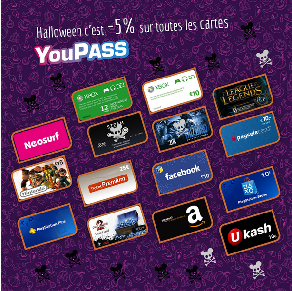 YouPassFR's tweet photo. #AlloWIn: Payez avec votre forfait -5% sur les cartes http://t.co/zteLv7lC1g
5 codes KDO à gagner parmi les retweets http://t.co/7dDwo76Iki
