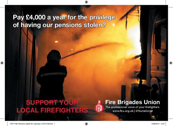 fbunational's tweet image. If your passing a fire station this weekend, do stop and talk to striking FF's about what the new regulations mean