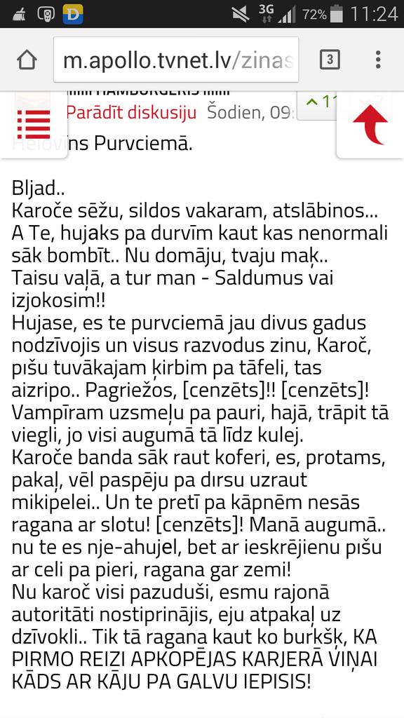 ArvisLaksa's tweet photo. Līdz asarām :D Par helovīniem :D :D :D http://t.co/aFrwln5Au7