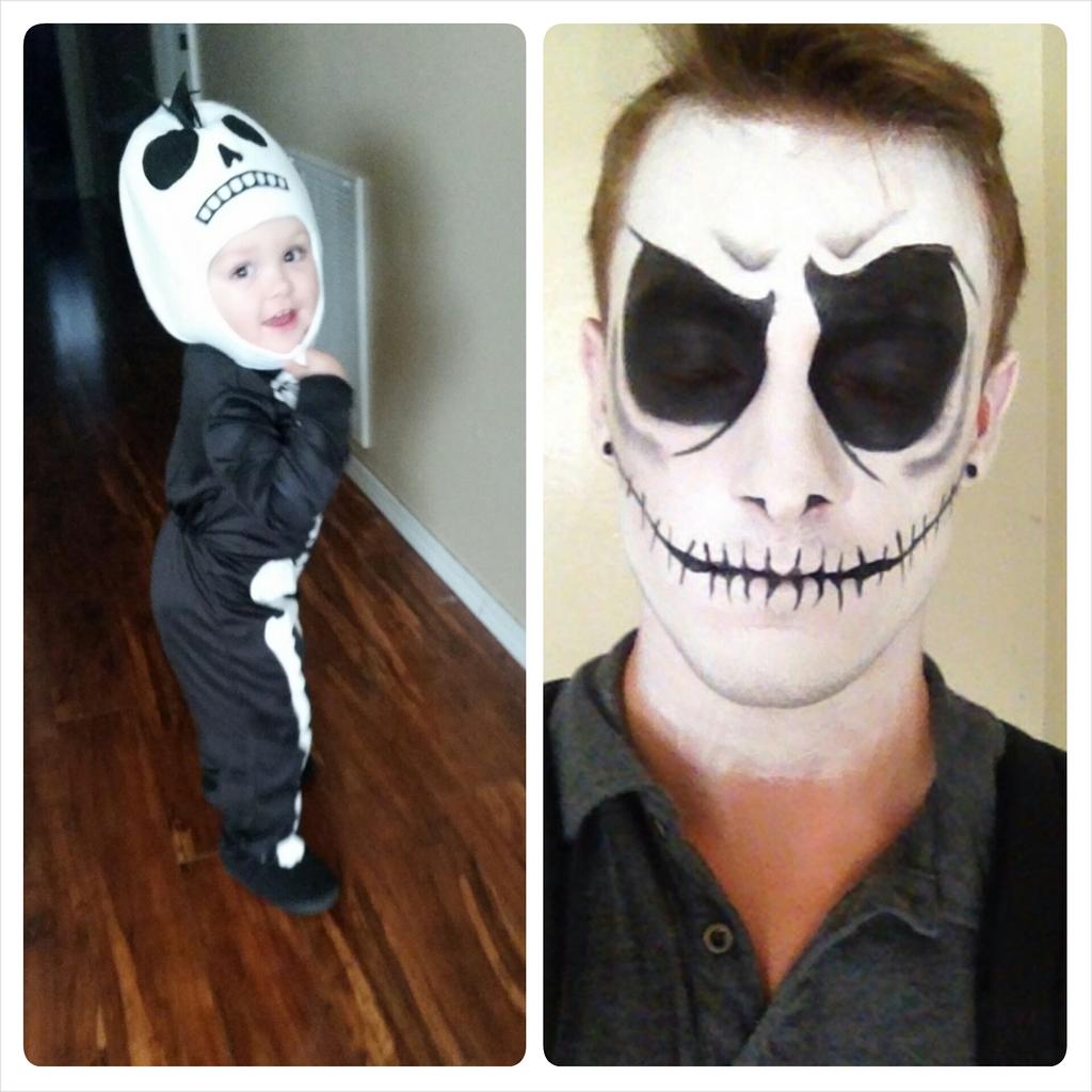 chelsearg10's tweet photo. Uncle D &amp; Keegan match this year #punkskeleton # jackskeleton @derekwb2010 http://t.co/ehDvgWJls4