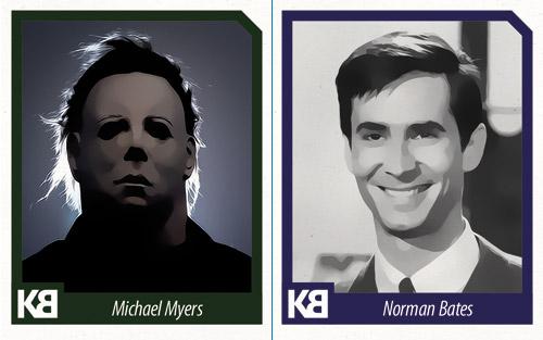 KreativeBomb's tweet image. Michael &amp;amp; Norman #Halloween #stickerbombs