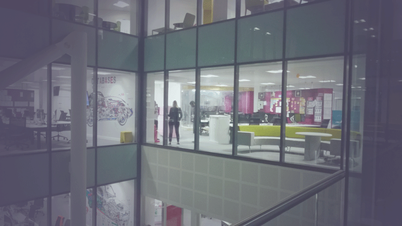 HackCampus's tweet photo. We're at @StudentHack at one of the sexiest hackathon venues we've ever seen! Come say hi :) #hackaween #StudentHack http://t.co/2QJuLRGEmi